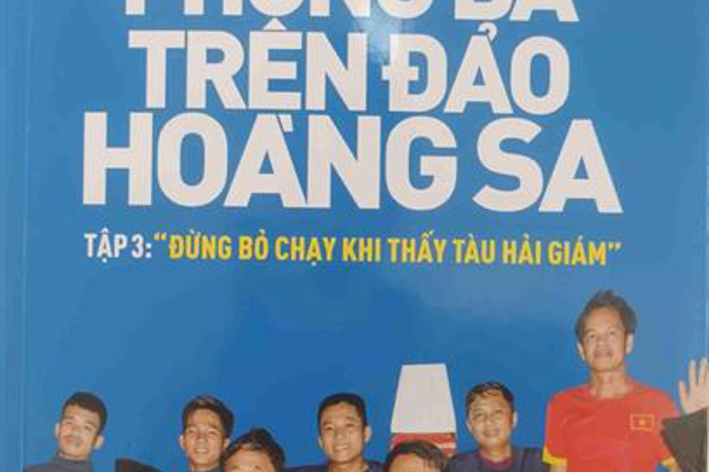 Tập 3 trong bộ sách chuyên đề về Hoàng Sa của tác giả Lê Văn Chương do NXB Trẻ vừa ấn hành
