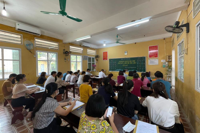 Họp phụ huynh lớp 6A3