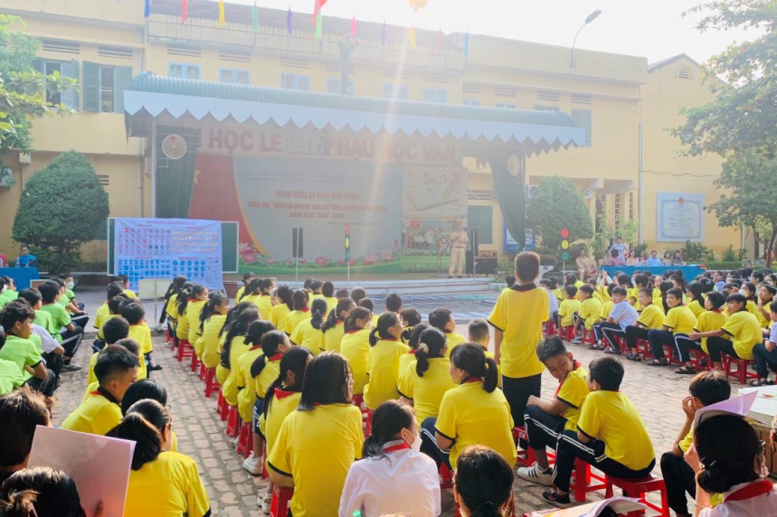 Các bạn học sinh khối 6,7 vô cùng hào hứng với các câu hỏi