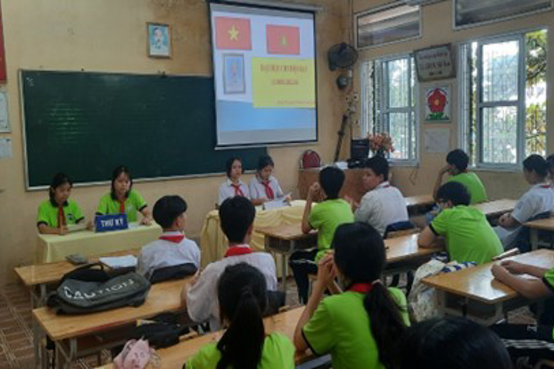 Đại hội Chi đội 8A1