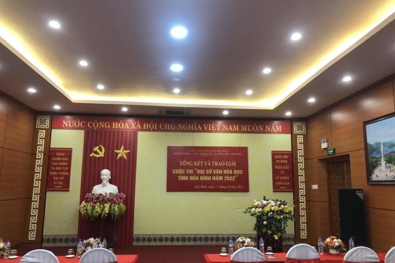 Tổng kết và trao giải cuộc thi “Đại sứ văn hóa đọc tỉnh Hòa Bình năm 2022”