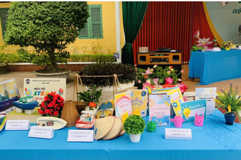 Sản phẩm tàu thủy của các en học sinh khối 7