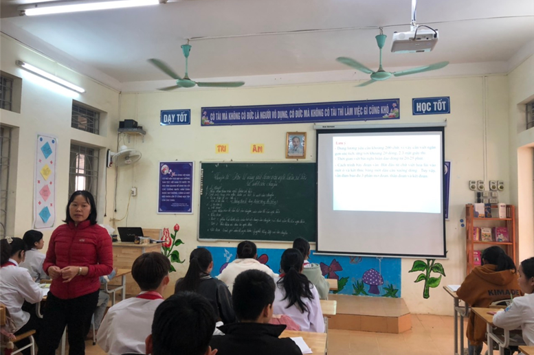 Chuyên đề môn Ngữ văn “Rèn kỹ năng viết đoạn văn Nghị luận xã hội” do cô giáo Bùi Thị Hồng- Trường TH & THCS Yên Quang giảng dạy