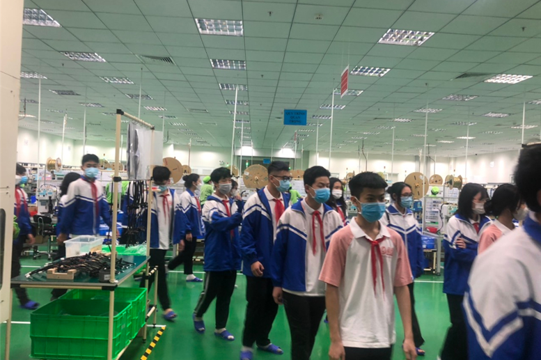 Vô cùng chăm chú quan sát (chắc chắn bài thu hoạch sẽ rất ra gì này nọ…).