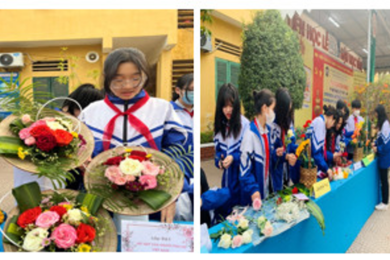 Những đôi bàn tay khéo léo thể hiện tài năng 