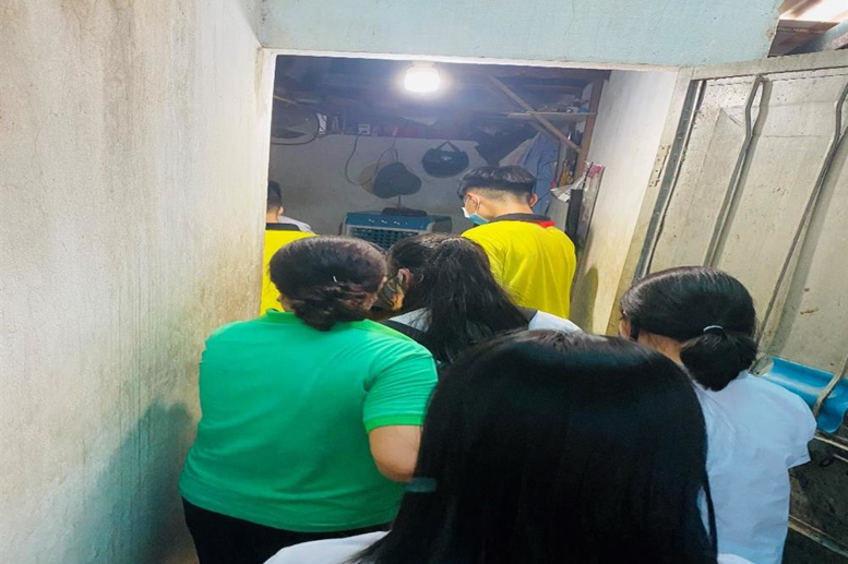 Lối nhỏ này đã không còn “lạ lẫm” với các thành viên của CLB Thiện nguyện