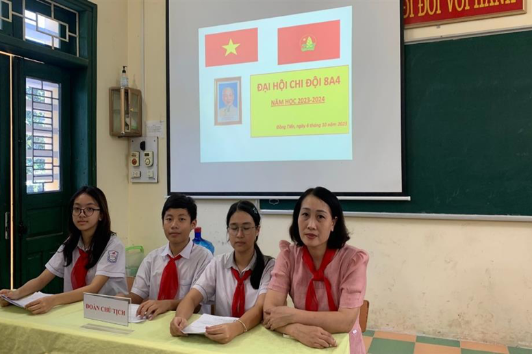 Đại hội Chi đội 8A4