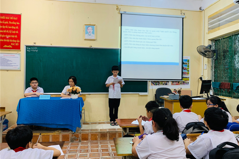 Đại hội Chi đội 6A4