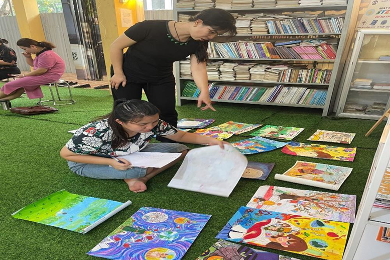 69 bức tranh giới thiệu sách được lựa chọn rất kĩ càng