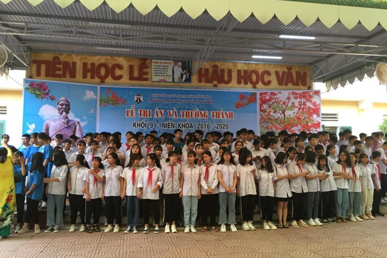 Học sinh khối 9 - khóa học 2016-2020