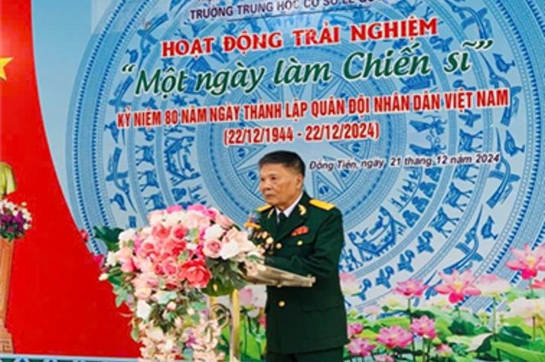 Ông Lê Quốc Quang chia sẻ những kỉ niệm xúc động thời chiến