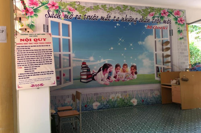 Góc thư viện sáng tạo