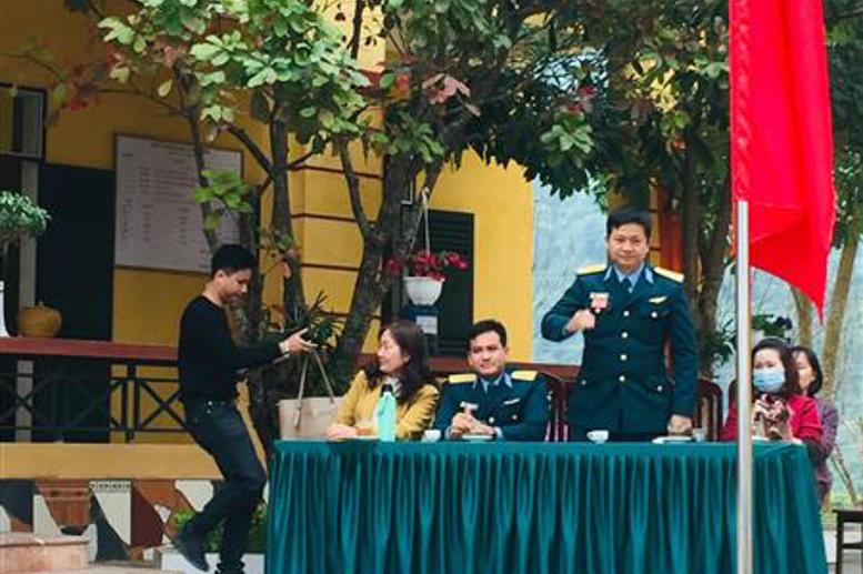 Thiếu tá Lê Hùng Cường - Tiểu đoàn trưởng