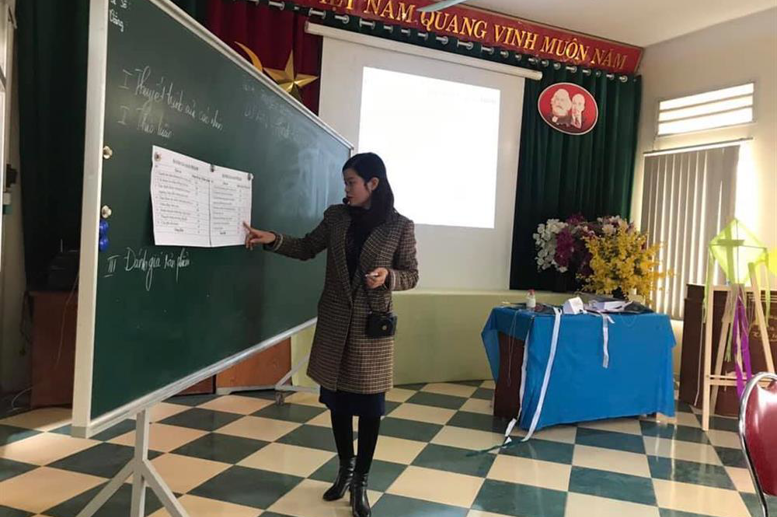 Cô giáo Trịnh Thi Hằng- GV Trường THCS Lê Quý Đôn