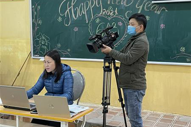 Tiết học Tiếng Anh của Cô giáo Thái Hòa