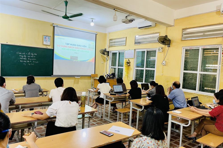 Trường THCS Lê Quý Đôn đã sẵn sàng và quyết tâm thực hiện thành công việc triển khai Chương trình GDPT 2018.