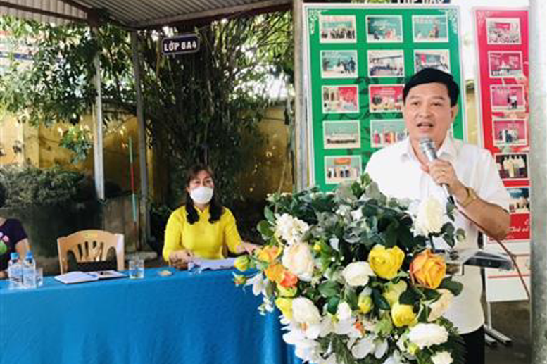 Ông Nguyễn Văn Duấn – Trưởng ban Đại diện cha mẹ học sinh nhà trường