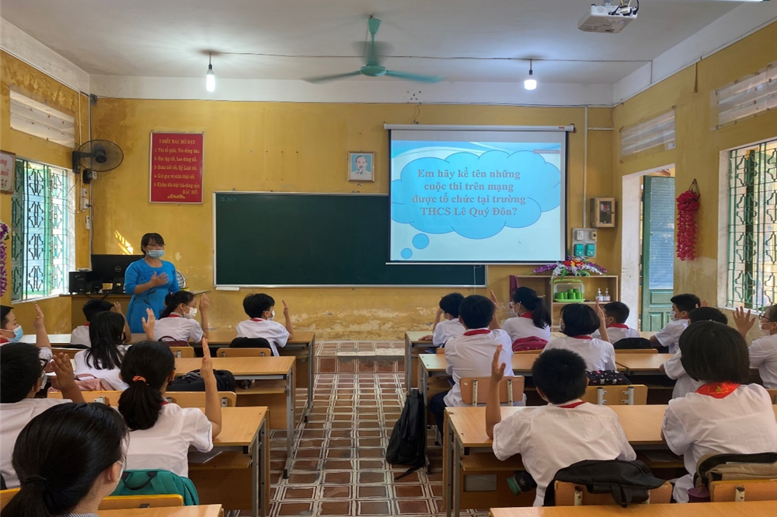 Phòng zoom trực tiếp tại các lớp học