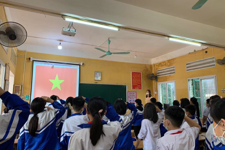 Lễ sơ kết tại các lớp.